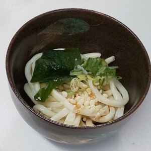 冷やしたぬきうどん